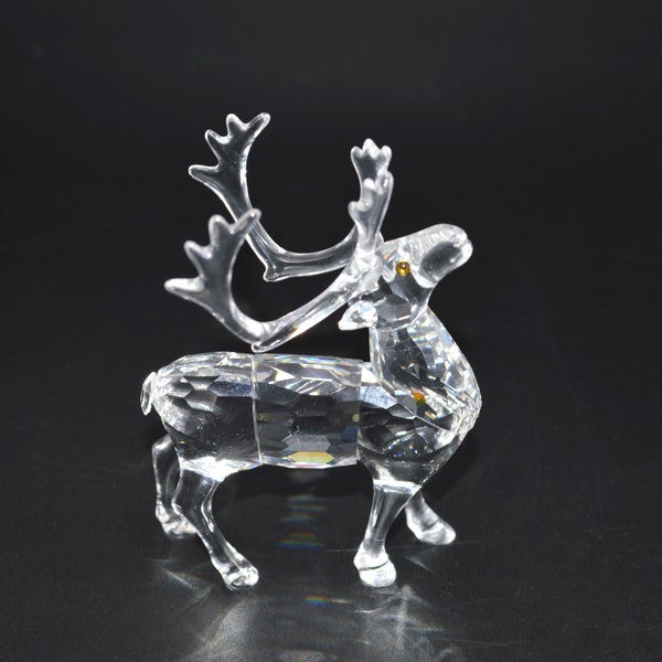 Swarovski Reindeer Figurine with Box