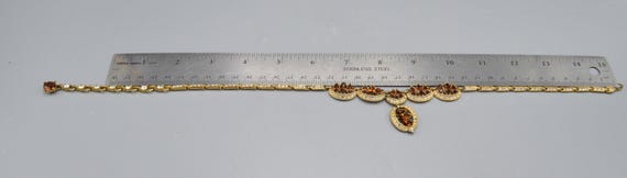 Vintage Mid Century Bogoff Rhinestone Necklace - image 6