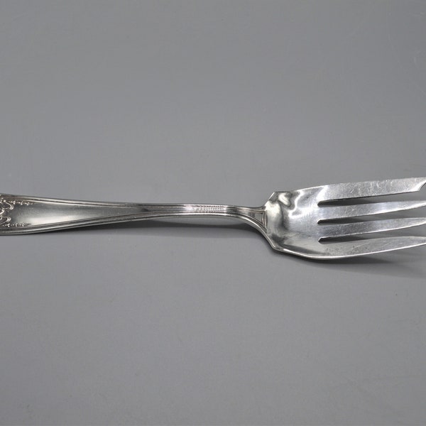 Devonshire Sterling Serving Fork by International Silver 1914