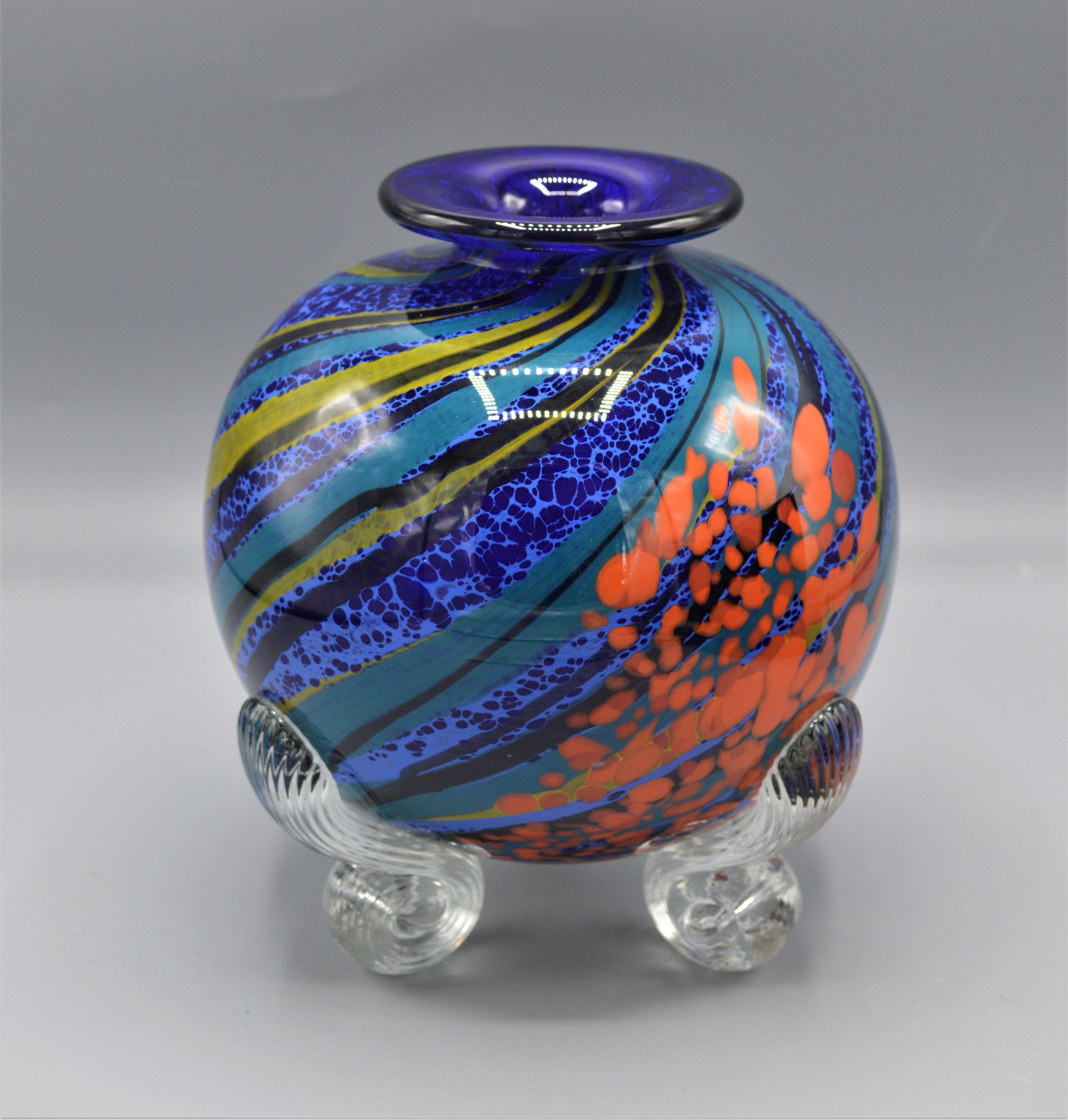 Loan Nemtoi Art Glass W/handles. - Etsy