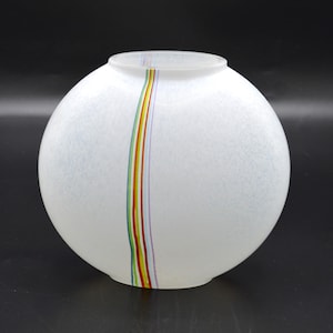 1980&#39;s Kosta Boda Bertil Vallien Art Glass Rainbow Vase  #48224