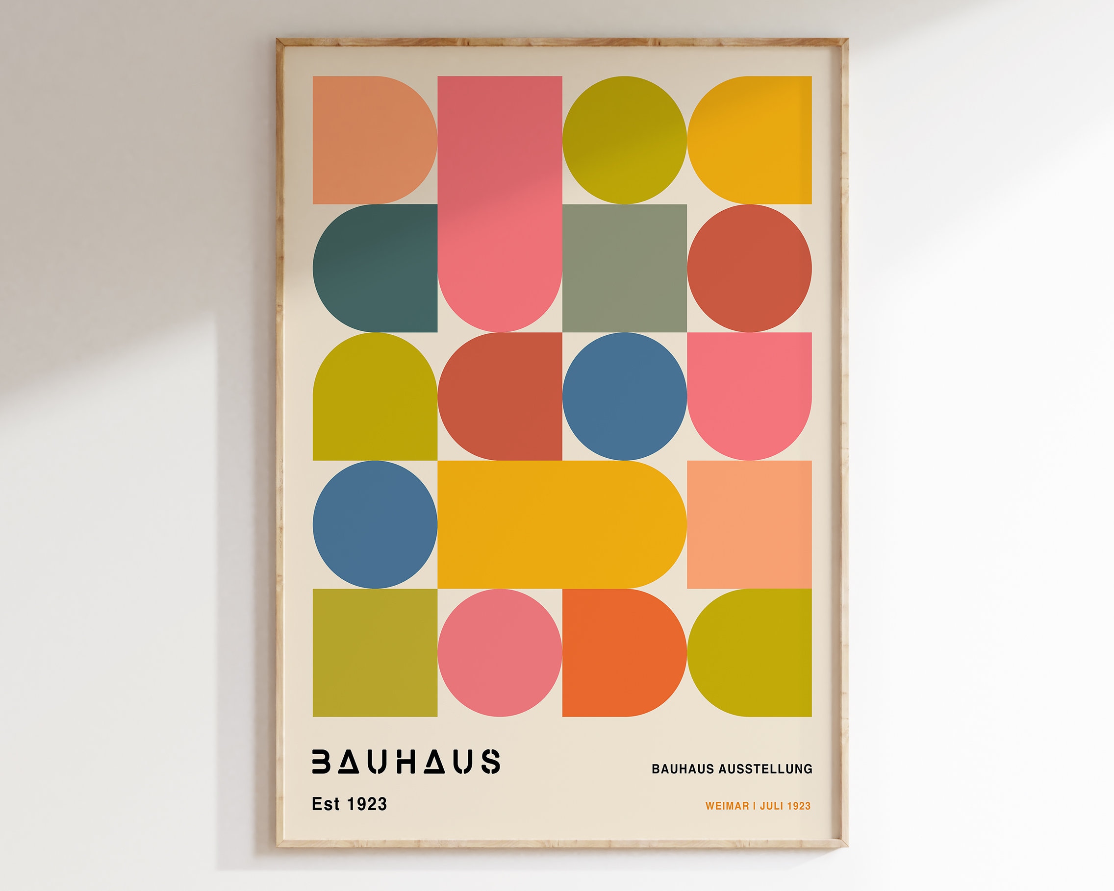 額装済/BauhausPostkarte /Nr. 47/バウハウス 額装済