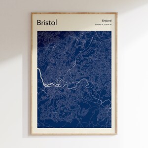 Bristol Street Map - Etsy