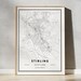 Stirling Scotland Map Print Stirling Map Poster Stirling Map - Etsy