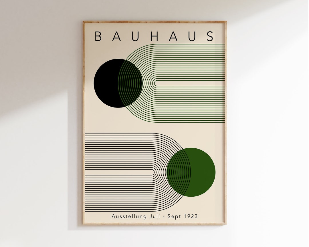 Green Mid Century Bauhaus Poster, Bauhaus Exhibition Art Print, Geometric Poster, Minimal Bauhaus Wall Art, Geometric Wall Art A217 - Etsy Green Mid Century Bauhaus Poster, Bauhaus Exhibition Art Print, Geometric Poster, Minimal Bauhaus Wall Art, Geometric Wall Art A217 - Etsy