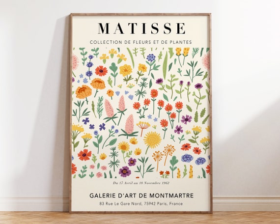 Matisse マティス Fleurs, Feuillages, Dessins - メルカリ