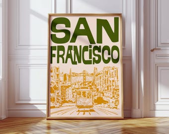 1940年代のサンフランシスコ、カリフォルニア州、アメリカの風景写真