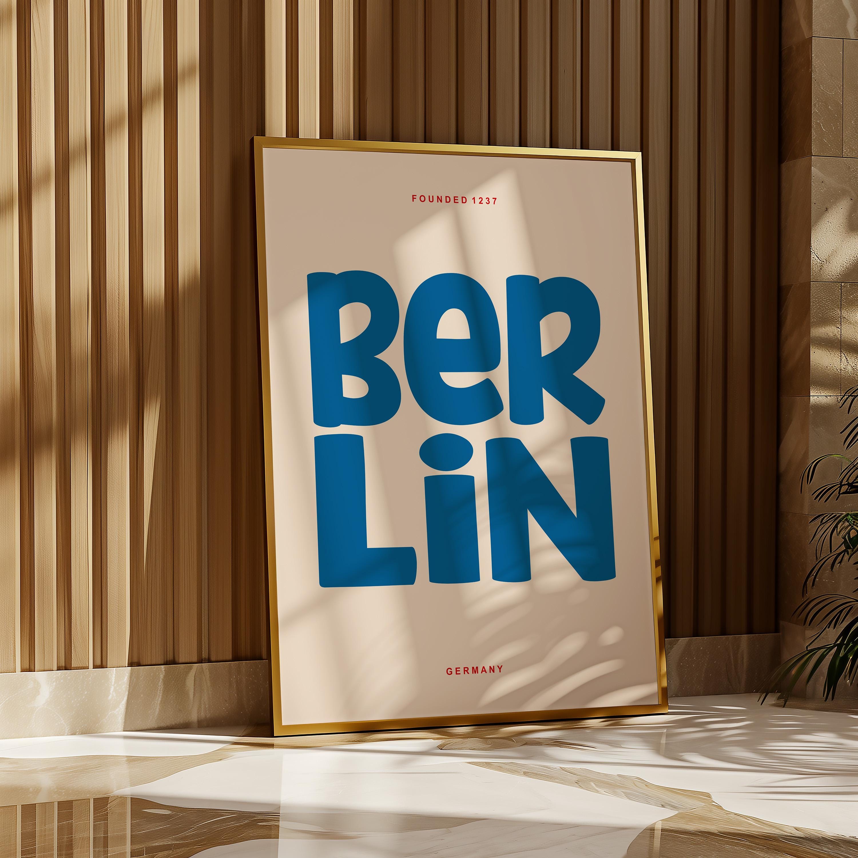 Berlin Poster - Etsy