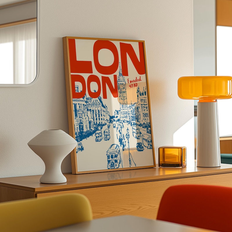 Travel Poster Mid Century - Etsy