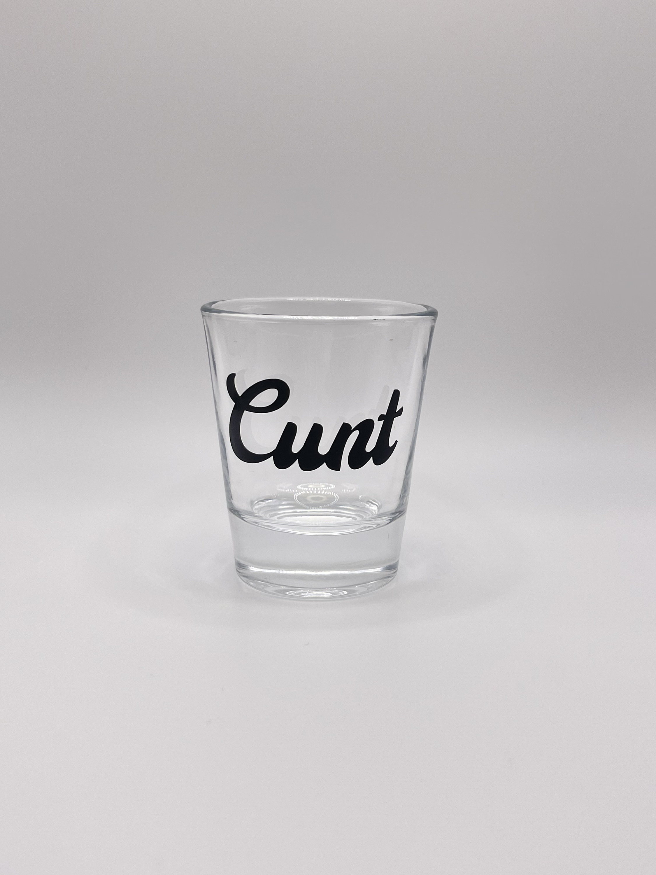 Cute Cunt Shot Glass Choose Your Size/Color Funny Shot Glass Custom Party Bachelorette Glass