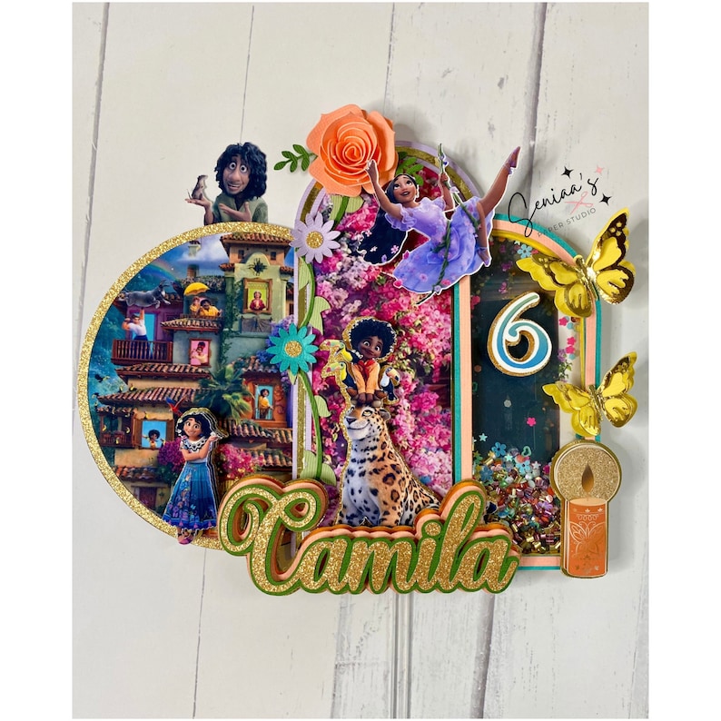 Encanto Inspired Cake Topper Encanto Birthday Party Etsy UK