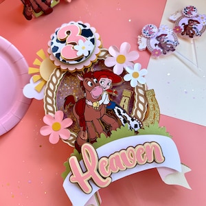 Jessie Toy Story Cake topper, Toy Story party decorations