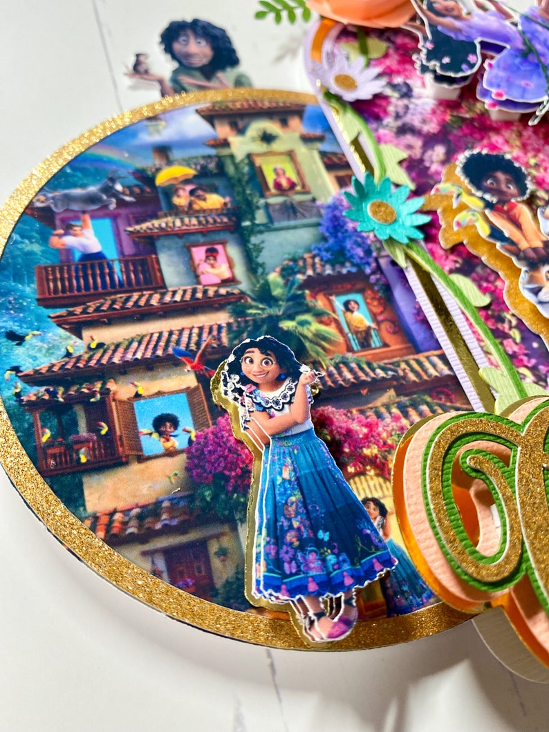 Encanto Inspired Cake Topper Encanto Birthday Party Etsy UK