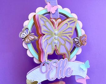 Decorazione per torta a forma di farfalla, tema per festa a forma di farfalla, tema per compleanno a forma di farfalla, decorazione per festa a forma di farfalla, decorazione per torta a forma di farfalla, festa a forma di farfalla