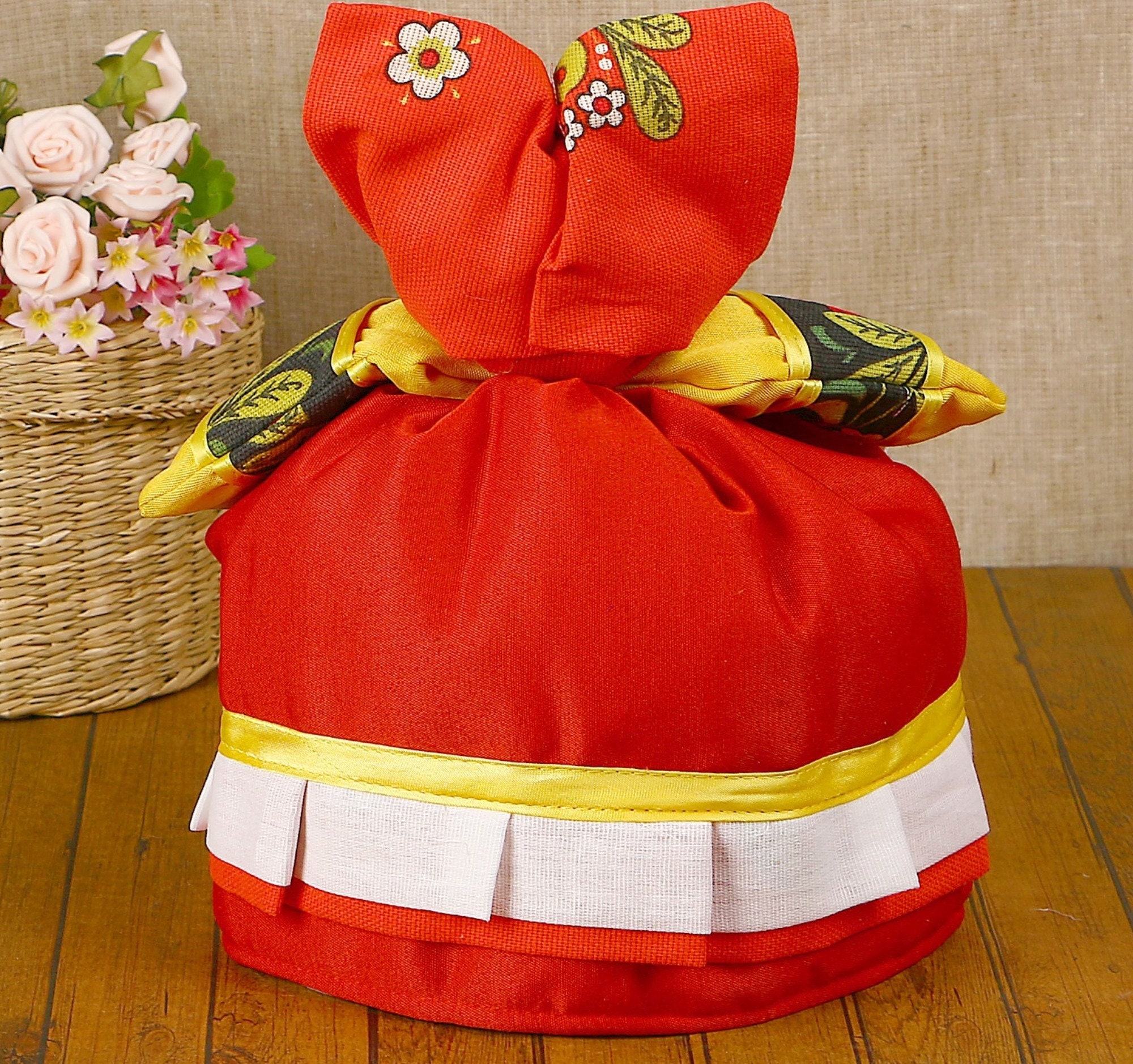 Teapot cozy Russian doll Teapot cover Warm teapot Tea Etsy