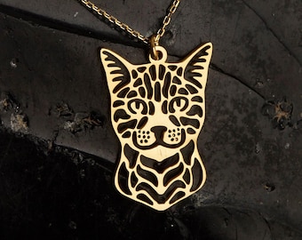 Dainty Sterling Silver Cat Necklace: Cat Lover Jewelry