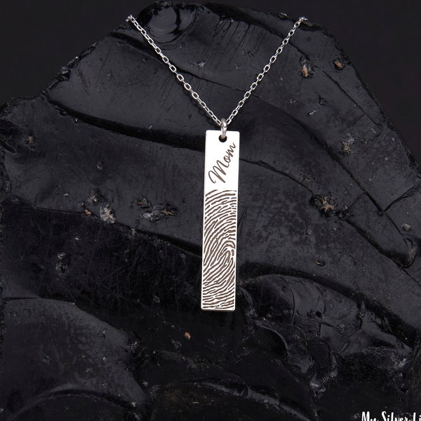 Fingerprint Pendant - Etsy