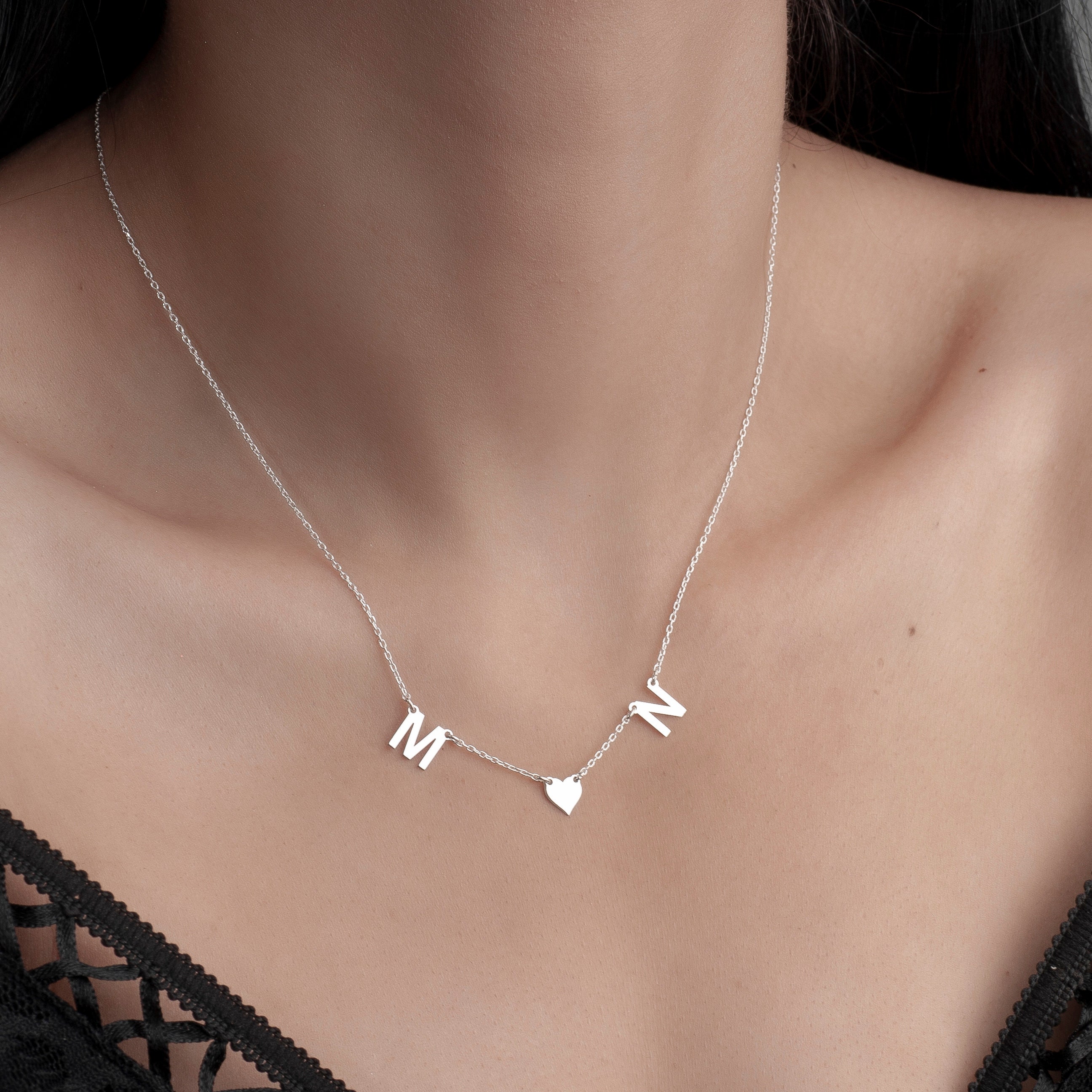 Collier Ras-de-cou Argenté Avec Prénom - Neuf Avec étiquettes (choix De Prénoms)