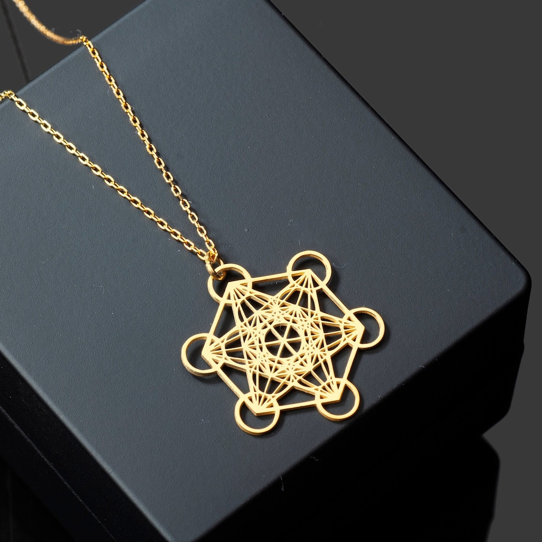 Metatron Necklace in Sterling Silver, Metatron Pendant