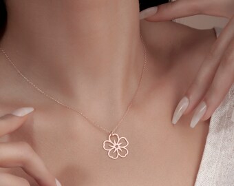 Ciondolo Donna Dodo Fiore Di Ciliegio Oro Rosa 9Kt DMFIO/G/RO/9/K - Foto 7