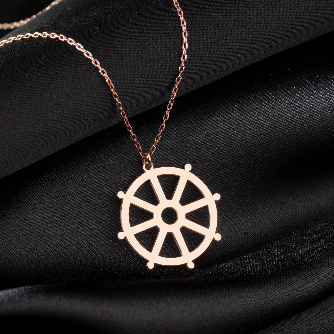 Silver Pendant Designs Dhamma Chakra Pendant Dharmachakra Pendant 2025