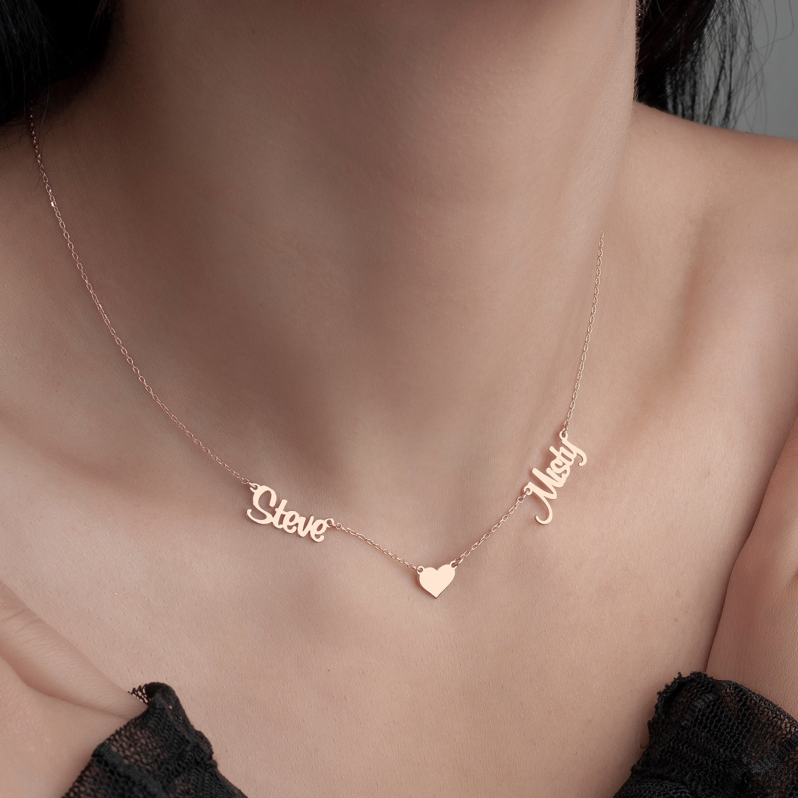 Matching twin deals necklaces
