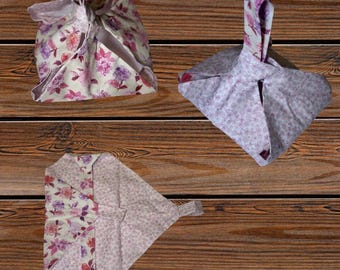 Omkeerbare taartdrager | Handgemaakte taarttas | Stoffen taarthouder | Vervoer van taarten met potluck | Cadeau boerderijkeuken