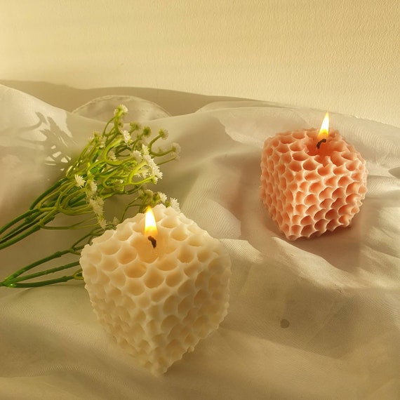 Buy Wholesale China Bubble Heart Shape Art Candle Aromatherapy