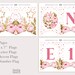 ONE Birthday Banner. Printable Digital Party Decoration. Onedrful Girls Pink First Birthday ...