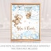 HAPPY BIRTHDAY Teddy Bear Banner. Printable Digital Party Decoration ...
