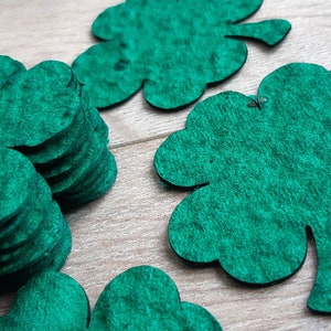 Trèfle à 4 feuilles à planter en papier ensemencé (blanc ou vert)