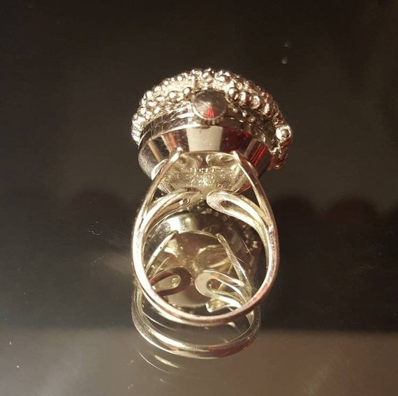 Seiko ring watch. Flip top lid stunningly beautif… - image 7