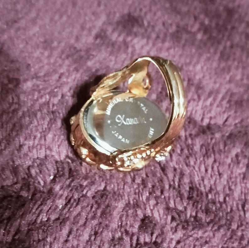 Ring Watch , Xanadu, Rare ,mother of Pearl Face, New Swiss Silver Oxide