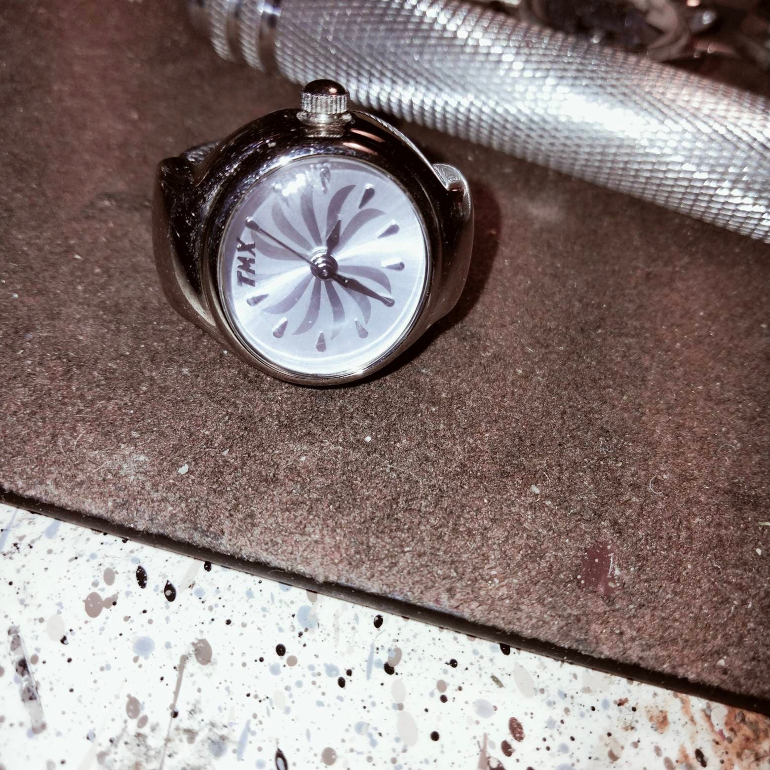Timex ring watch sale