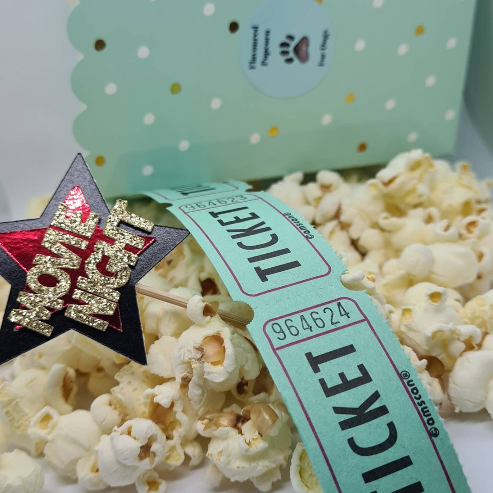 Liver flavoured popcorn for dogs Etsy