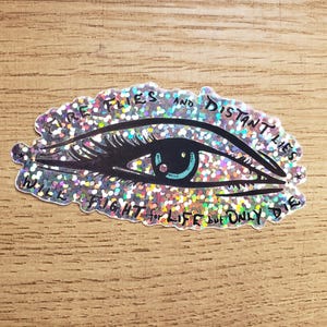 Glittersticker Vuurvliegjes