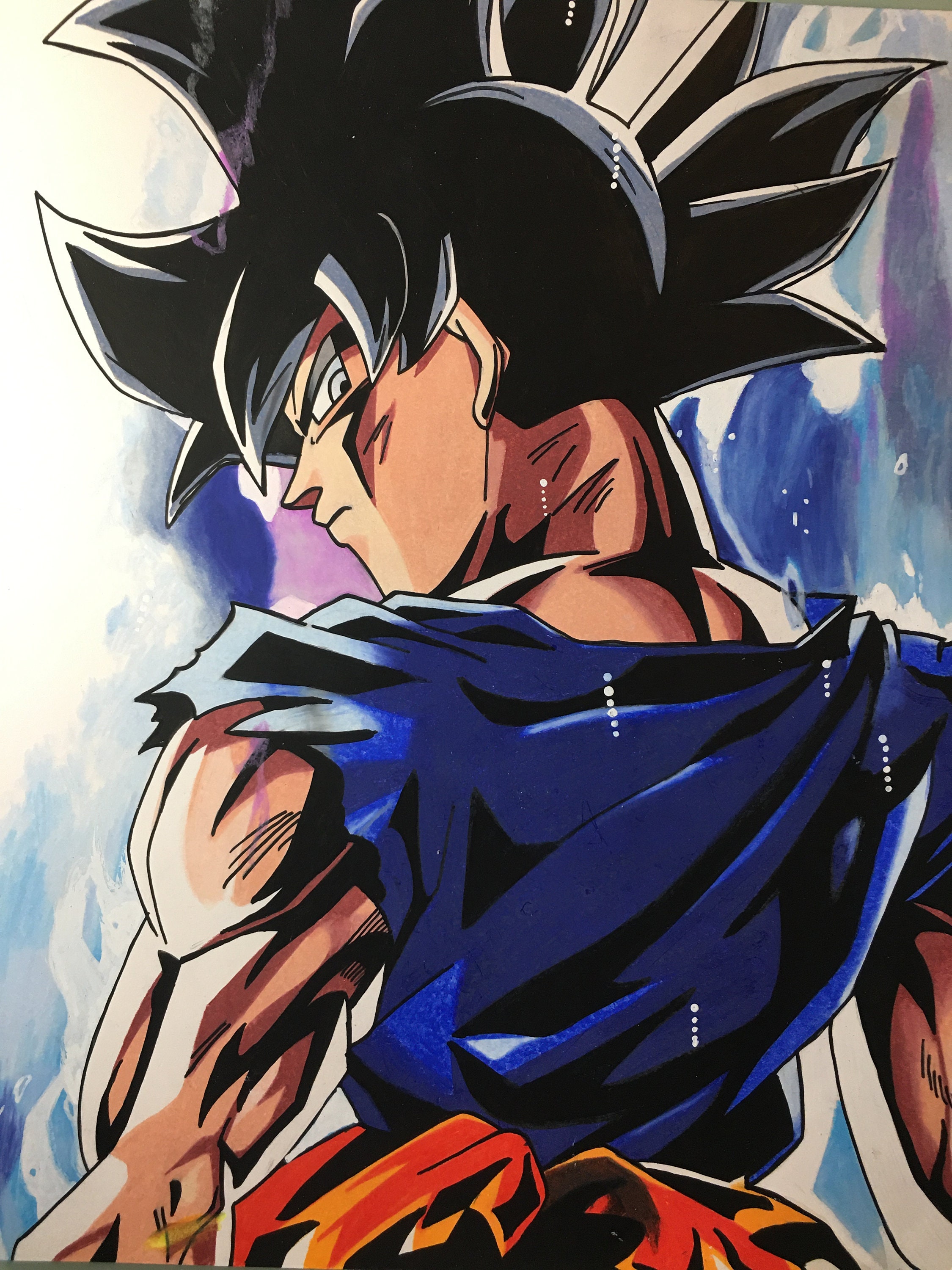 Goku Ultra Instinct A4 Impresión de dibujo Daniel De Somma - Etsy España Goku Ultra Instinct A4 Impresión de dibujo Daniel De Somma - Etsy España