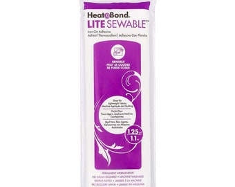 HeatnBond Lite Iron-On Adhesive Pack, 17 in x 1.25 yds