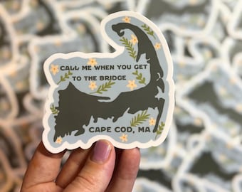 Call Me When You Get To The Bridge Sticker - Matte Vinyl