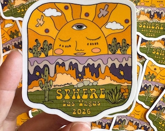 Phish Sphere Sticker 2026