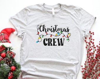 Family Matching Christmas Party Crew Shirt, Funny Christmas Crew Shirt, Christmas Gift Shirt, Christmas Shirt, Merry Christmas