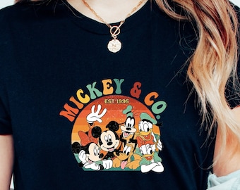 Mickey Minnie Celebrate 100 Years Of Wonder T-Shirt 100th Family Anniversary Shirt Family 100 Years of Wonder Shirt Family Trip 2023 Shirt