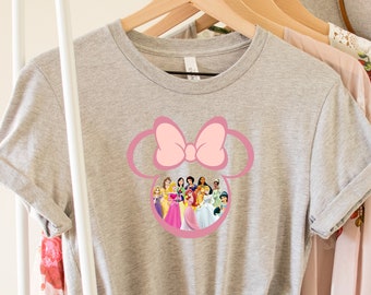 Disney Princesses Cute Princess Shirt Magic Kingdom Day Disney Tees for kids and adults Disney Princess Shirt Disney Cute Shirt