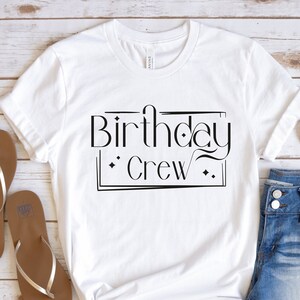 Birthday Crew shirts, It&#39;s My Birthday Shirt,  birthday t shirt, Birthday Gift Shirt, Birthday Party Tee, Birthday T-shirt