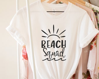 Beach Squad Shirt, Vacation Shirt, Summer Shirt, Beach Shirt, Summer Vacation, Summer Gift, Family Matching Shirts -