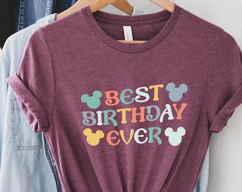 Wdw Birthday Shirt - Etsy