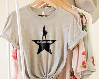 Golden Alexander Hamilton T Shirt, Hamilton T-Shirt, Hamilton Shirt, Broadway Shirt, American Musical, Schuyler Sisters,Hamilton on Broadway