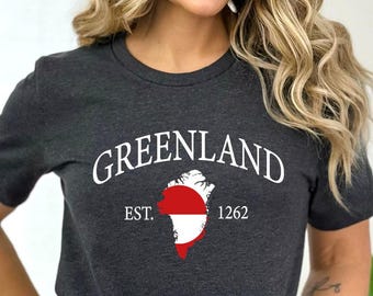 Greenland T-shirt, Support Greenland Tees, Anti Trump Graphic Tee, Proud Greenland Shirt, Political Statement Shirt, Proud Greenlandian Tee