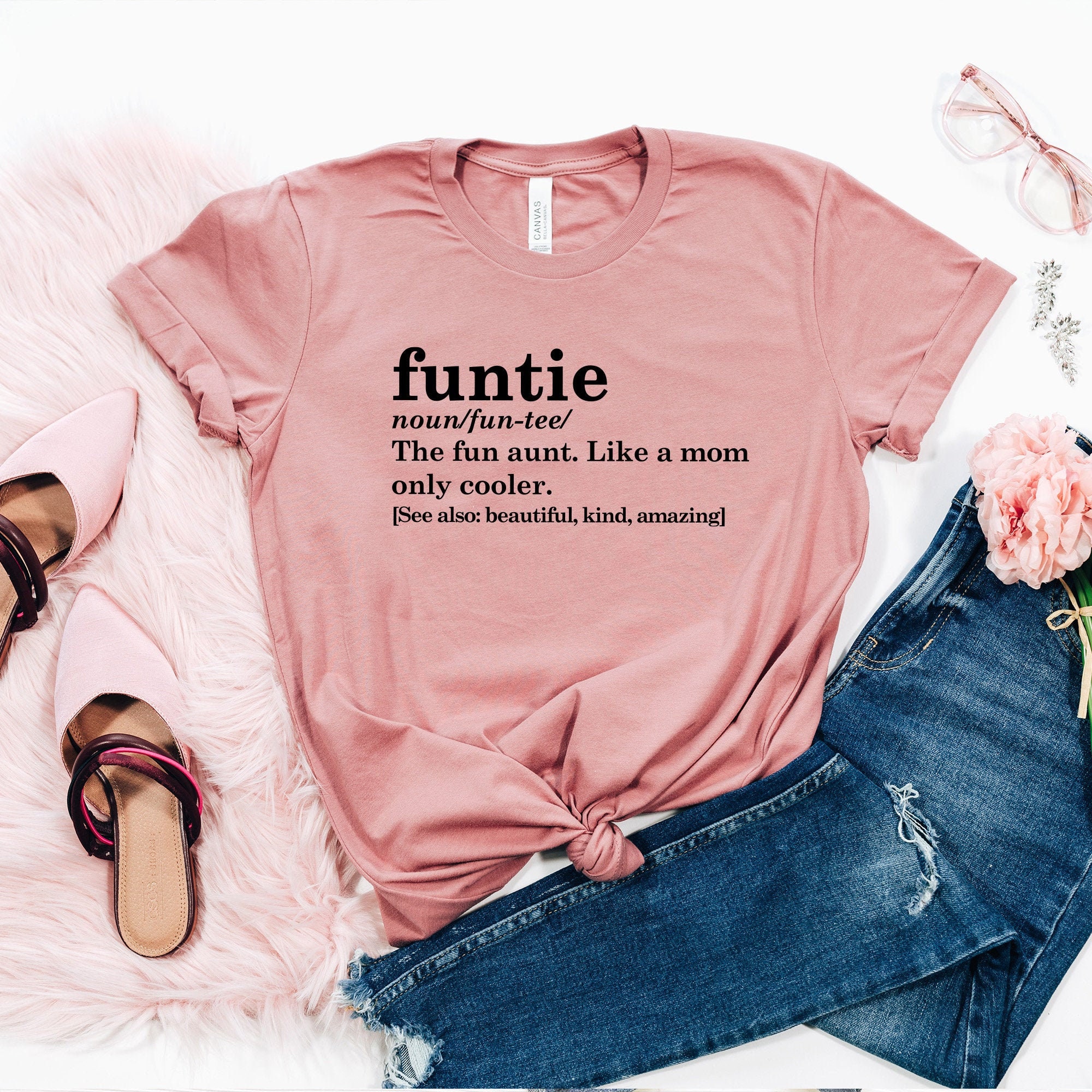 funny aunt t shirt