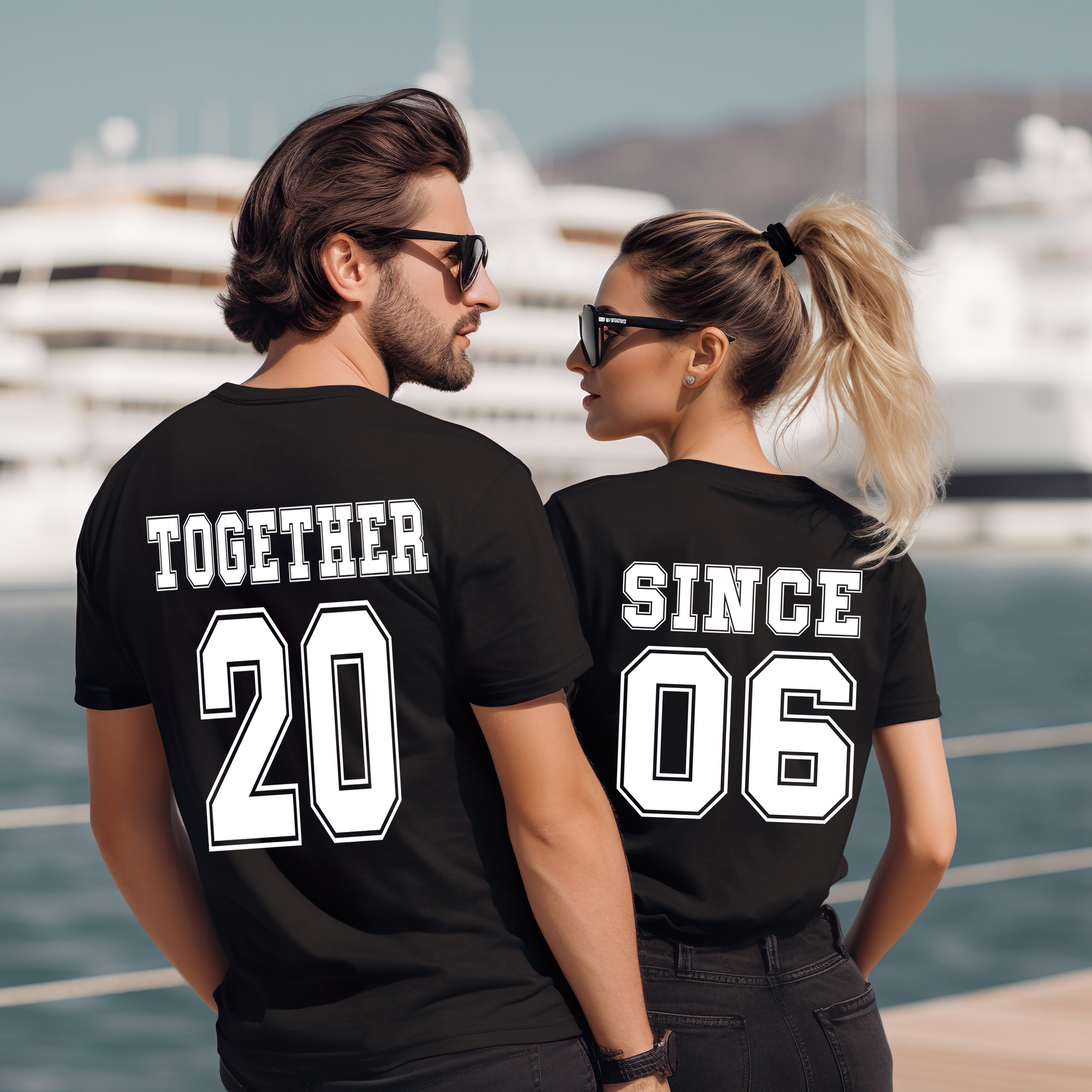 Personalized Matching Together Since Shirt, Valentine's Day